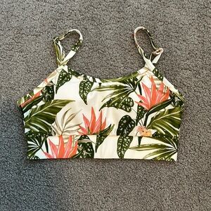 NWOT Lime Ricki Tropical Bralette M